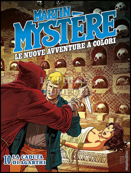 MARTIN MYSTERE GIGANTE #    23 - MARTIN MYSTERE - LE NUOVE AVVENTURE A COLORI 10: LA CADUTA DI AGARTHI